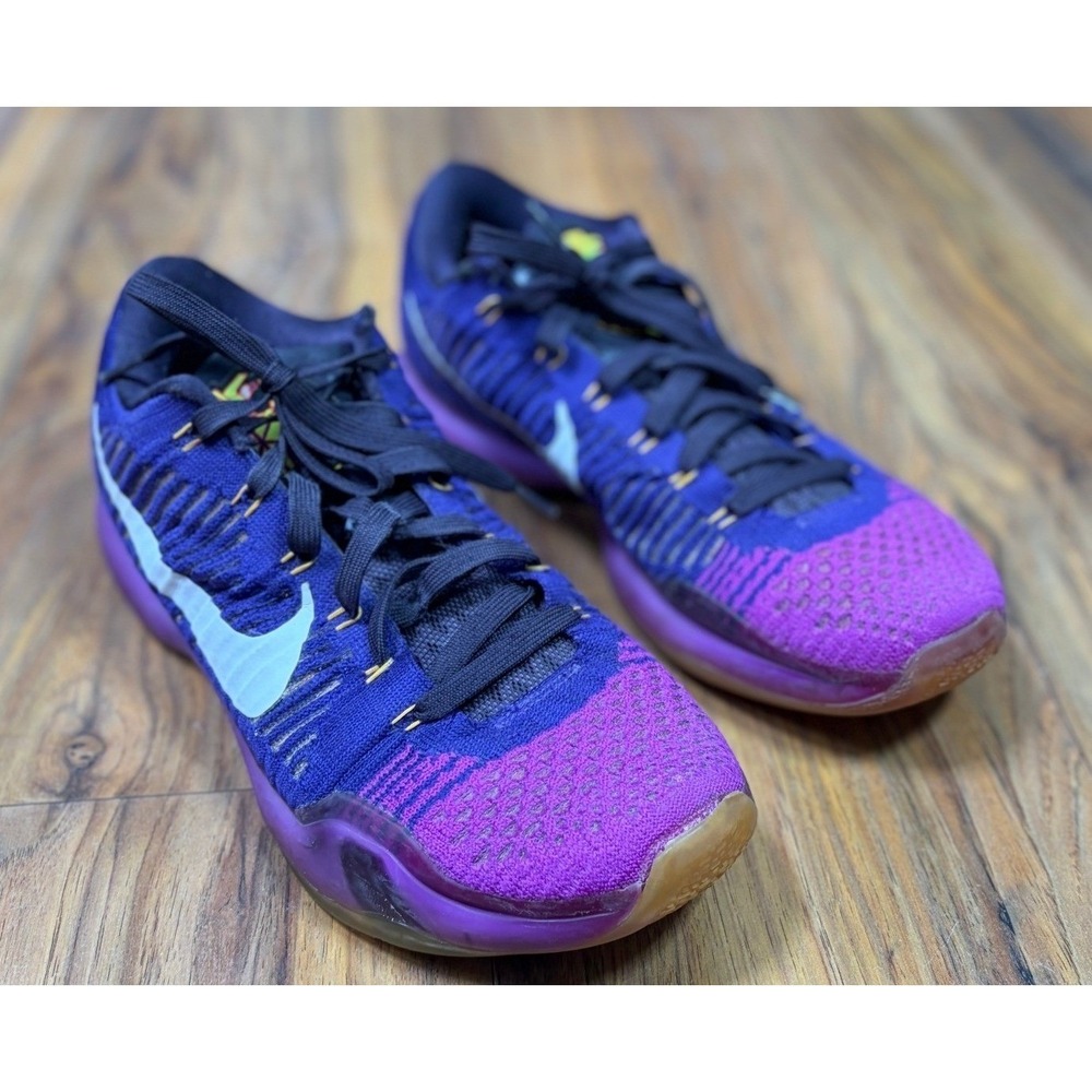 Nike Kobe 10 Elite Low Opening Night Mens 10.5 Purple 747212-515